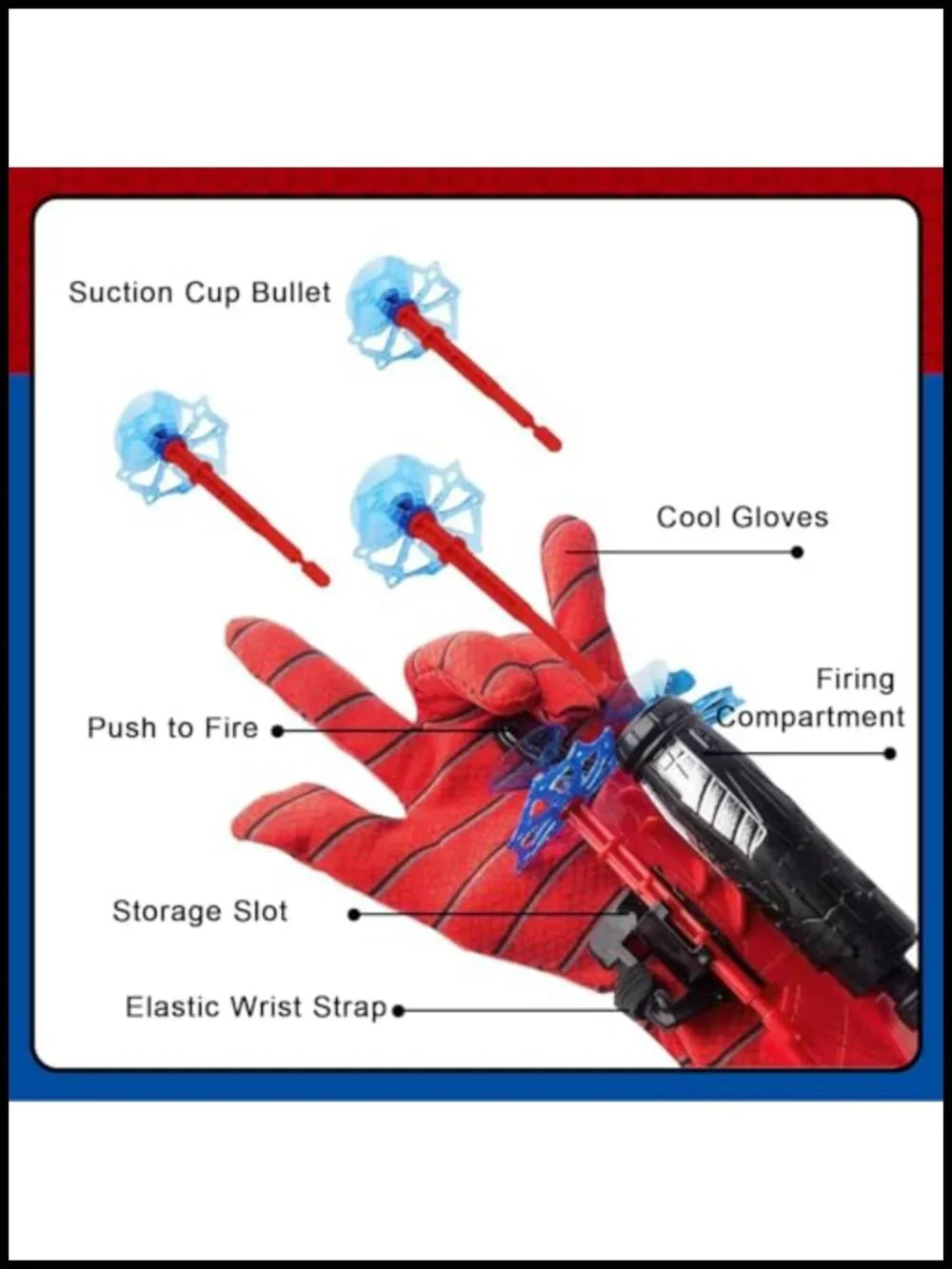 3 Sets Spider Web Shooters Halloween Party Favors Wrist Launcher Toys with